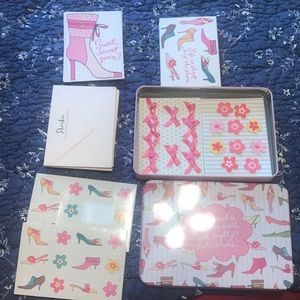 Shoe Box Cards in Shoe Tin